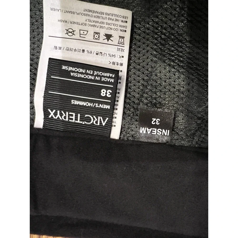 NEW Arc'teryx Palisade Pants Men's‎ 38x32 Green (Labyrinth) Softshell Brand New